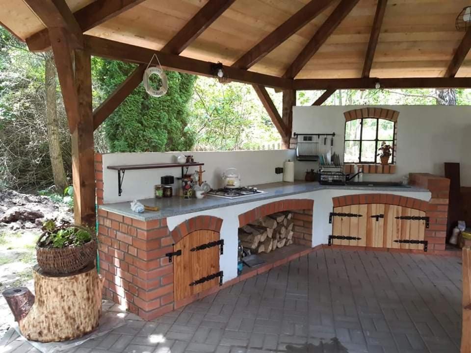 Dziki Brzeg Jezioraka Villa Zalewo  Exterior photo